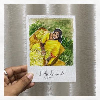 Miniature painting from the Life in Miniature series